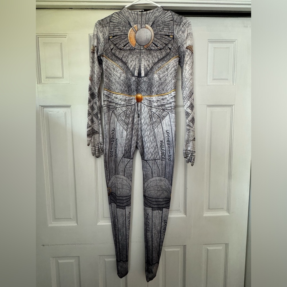 Kids Moon Knight Cosplay Costume BodySuit size XXL